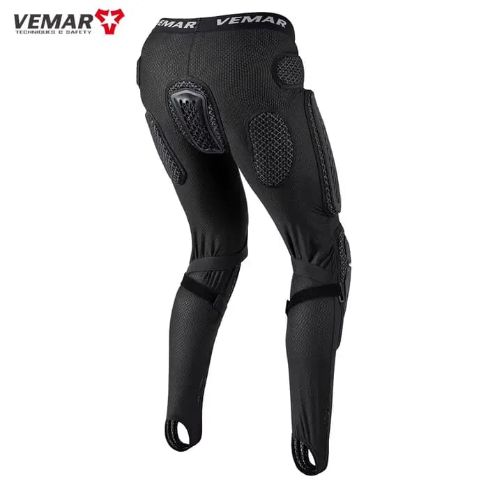VEMAR nouveaux hommes course tout-terrain armure pantalon équitation en plein air résistant aux chutes