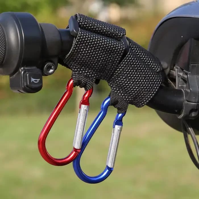 Crochet de suspension pour moto avec crochets de verrouillage pour autocycles