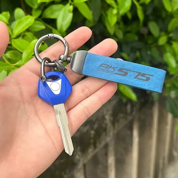 Porte-clés en cuir de haute qualité pour moto KYMCO AK575 Premium AK 575