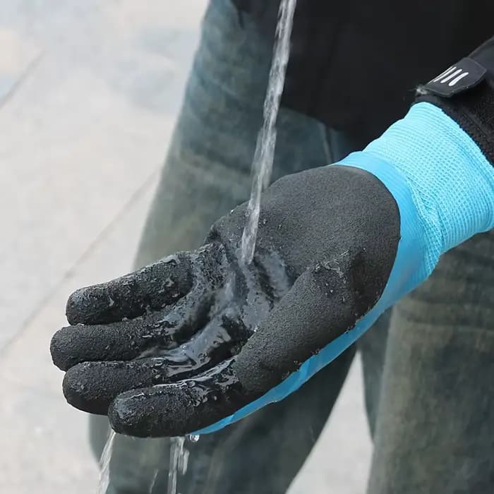 Gants mécaniques imperméables et chauds pour l'hiver
