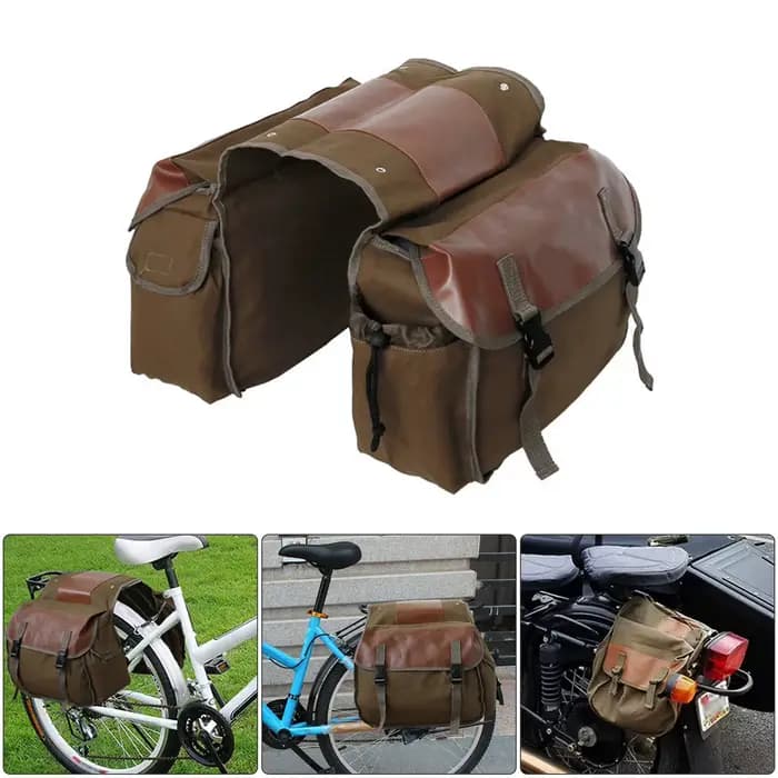 Sac de selle de grande capacité pour moto