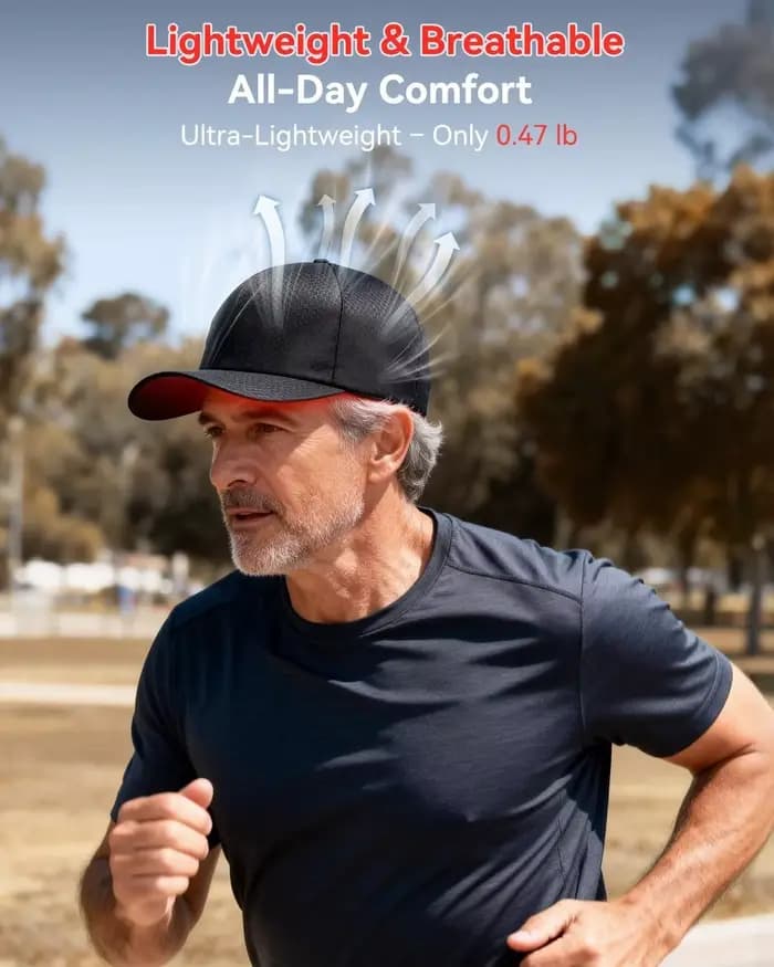 NOUVEAU Casque de luminothérapie sans fil à lumière rouge 660 & 850 nm, 100 LED, pour la perte de cheveux et la repousse des cheveux