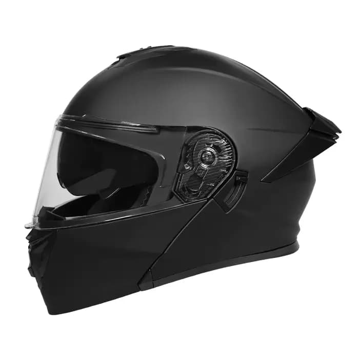 Casque de moto tout-terrain personnalisé avec double lentilles élégantes pour les deux genre