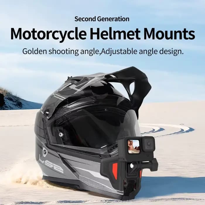 TELESIN – sangle de montage pour casque de moto