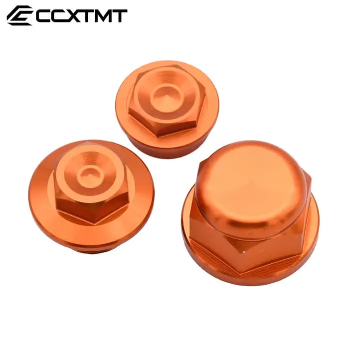 Boulon d'écrou de blocage de roue avant CNC