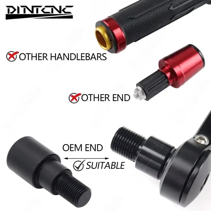 Rétroviseurs latéraux rotatifs pour guidon de moto Yamaha MT-07