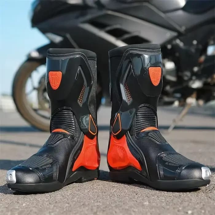 Bottes de moto de course tout-terrain