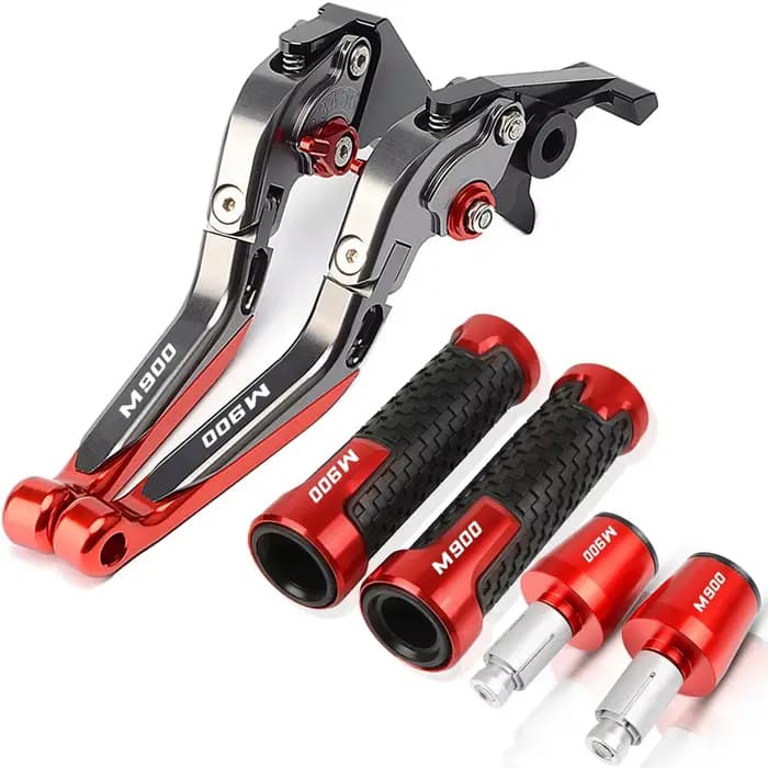 Pour DUCATI M900 900 Monster M 900 900Monster 2000 accessoires de moto levier d'embrayage de frein en aluminium poignées de guidon extrémités