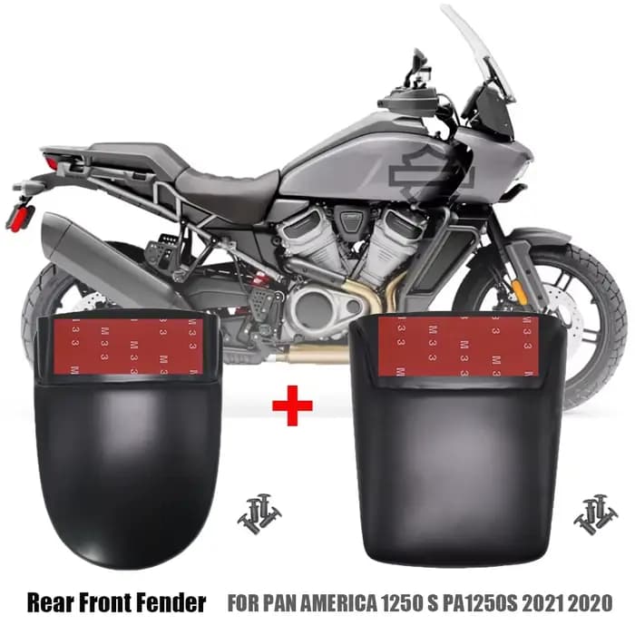 PA1250S – garde-boue avant et arrière
