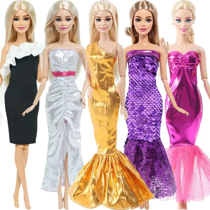 Tenue de poupée tendance 11,8'' style mixte, robe de mariée colorée, t-shirt, pantalon, accessoires DIY, vêtements pour poupée jouet 11,5''