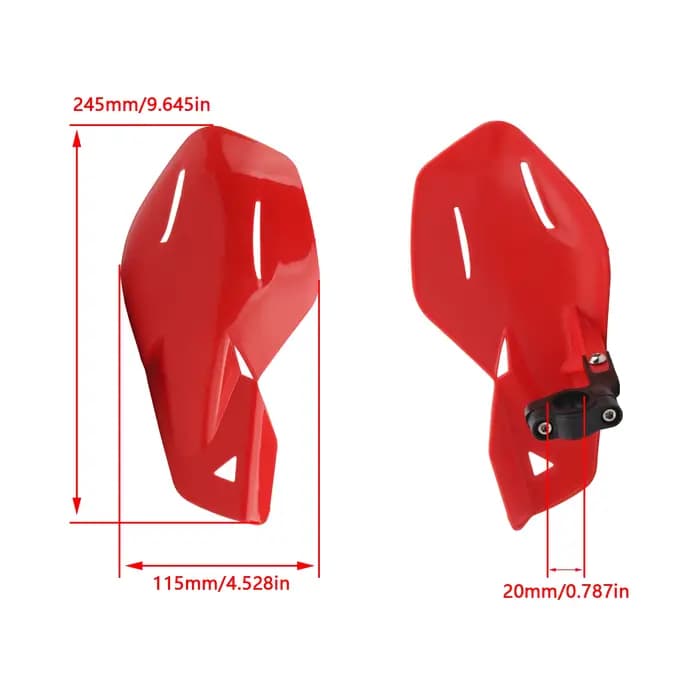 Enduro – accessoires de protection des mains pour moto