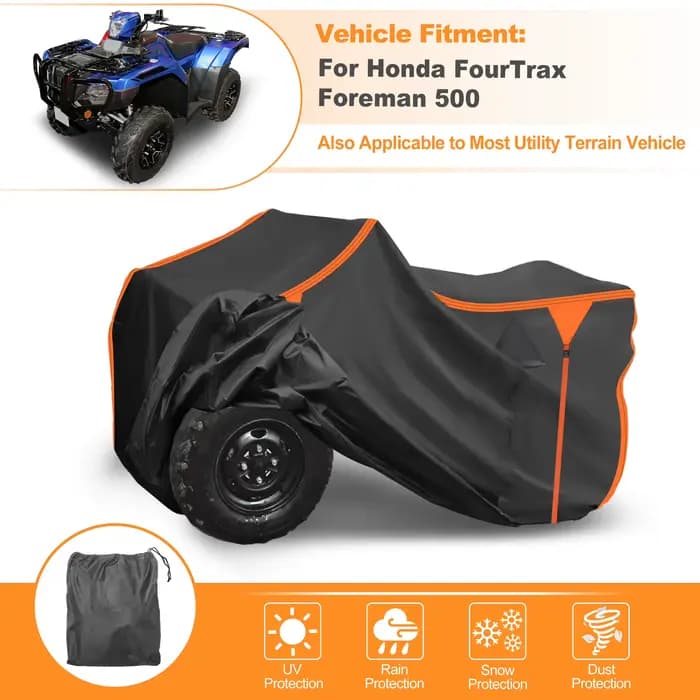 Housse de protection imperméable pour quad 4 roues UXCELL