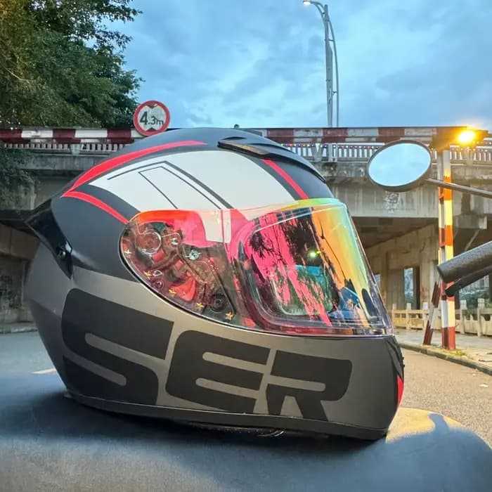 Casque de moto complet 3c pour hommes et femmes