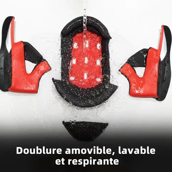 Casque intégral CYRIL certifié ECE 22.06 et homologué DOT pour hommes et femmes