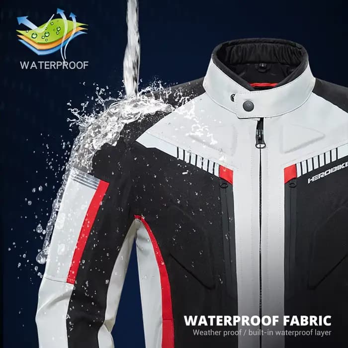 Vestes de moto imperméables pour hommes et femmes