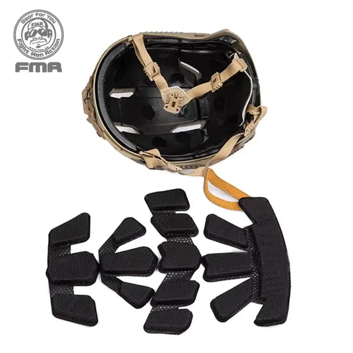 Casque balistique tactique FMA Caiman avec rail pour NVG