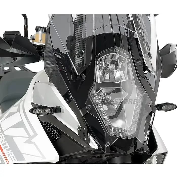 Couvercle de protection des phares de moto