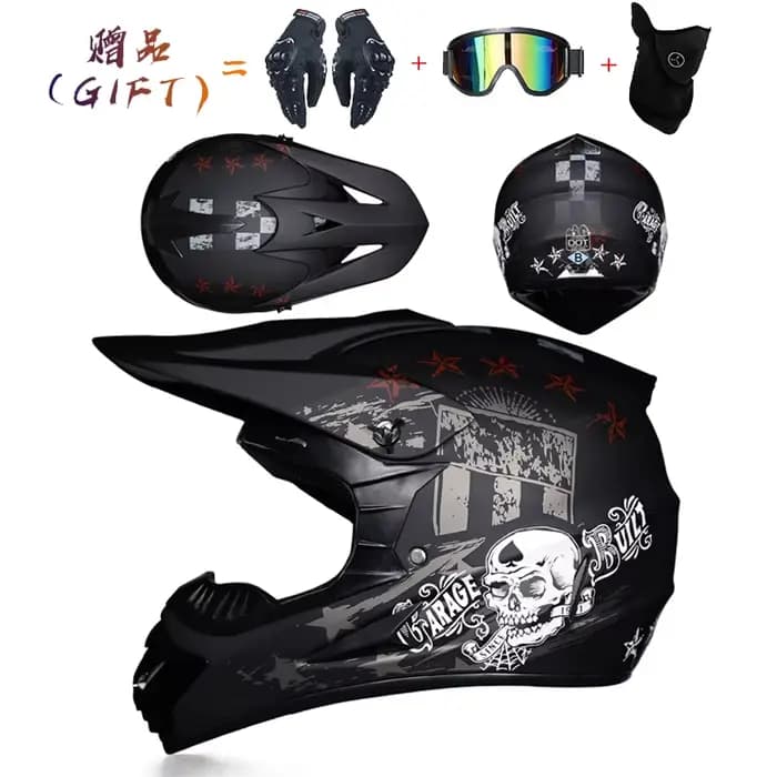 Casque moto tout-terrain Cascos para Motos ATV tout terrain