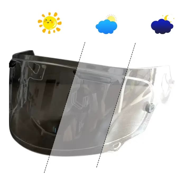 Visière photochromique de remplacement pour casque Arai RX-7X NEO XD GX TOUR CROSS 3