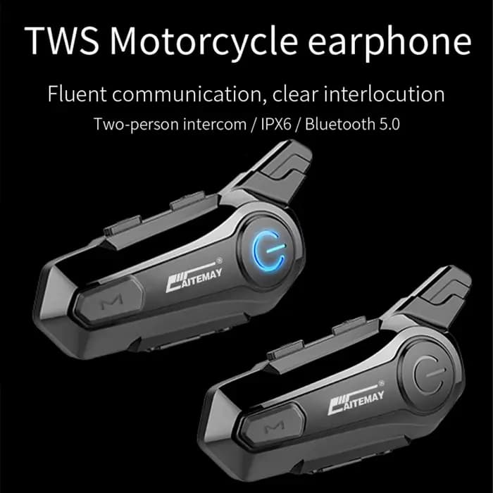 Intercom Bluetooth pour casque de moto