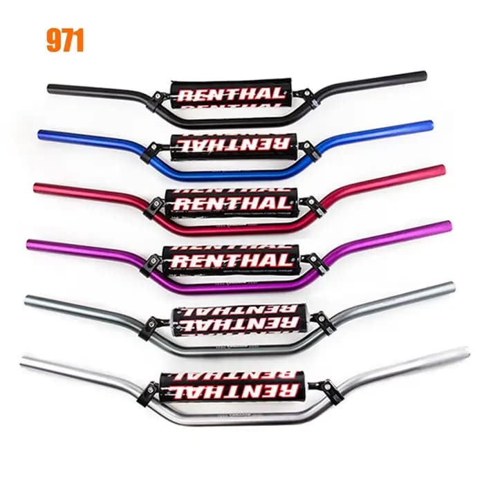 Guidon de moto 22/28mm pour RENTHAL 971/997 Dirtbike Grіpsi