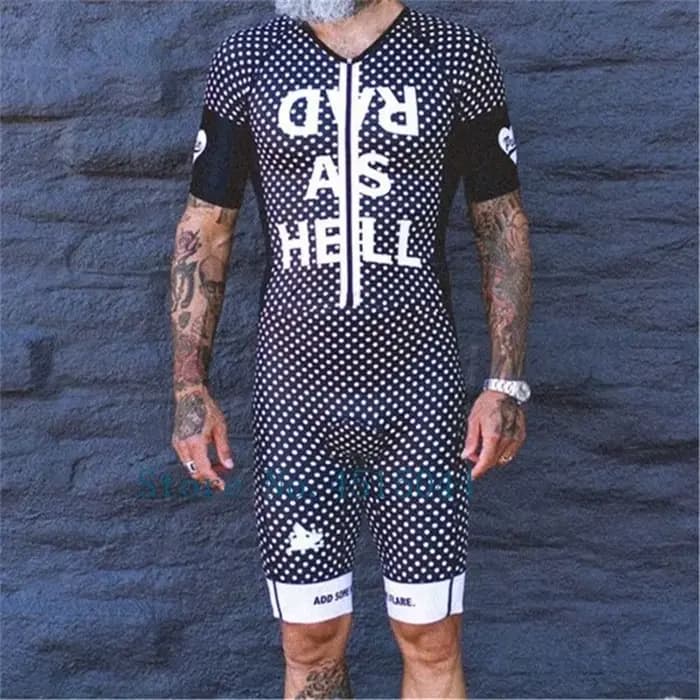 Combinaison de cyclisme pour homme à manches courtes, tenue de vélo VTT, combinaison de triathlon, ensemble de cyclisme homme, vêtements de sport, kit de course