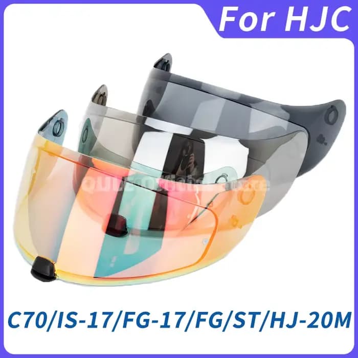 Bouclier de visière de casque de moto pour HJC HJ-20M FG-ST FG-17 C70 IS-17 Viseira puzzles ete Protection UV Pare-soleil Faceshield
