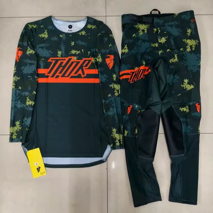 Ensemble de tenue de moto tout-terrain à séchage rapide