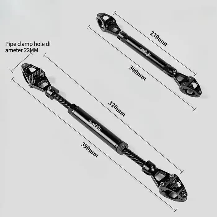 Support d'extension universel pour guidon de moto