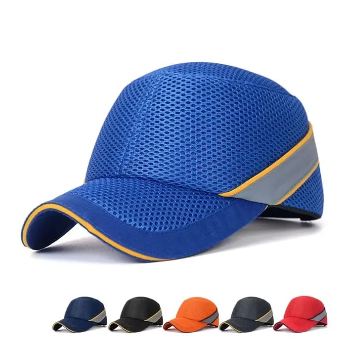 Chapeau rigide Anti-collision en tissu filet