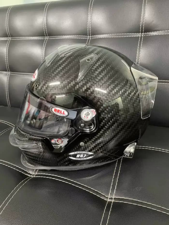 Pour ARAI GP3 GP6 GP7 Bell OMP RS7-K/HP7 HANS casque boucle couvercle spoiler flux d'air couvercles décoratifs