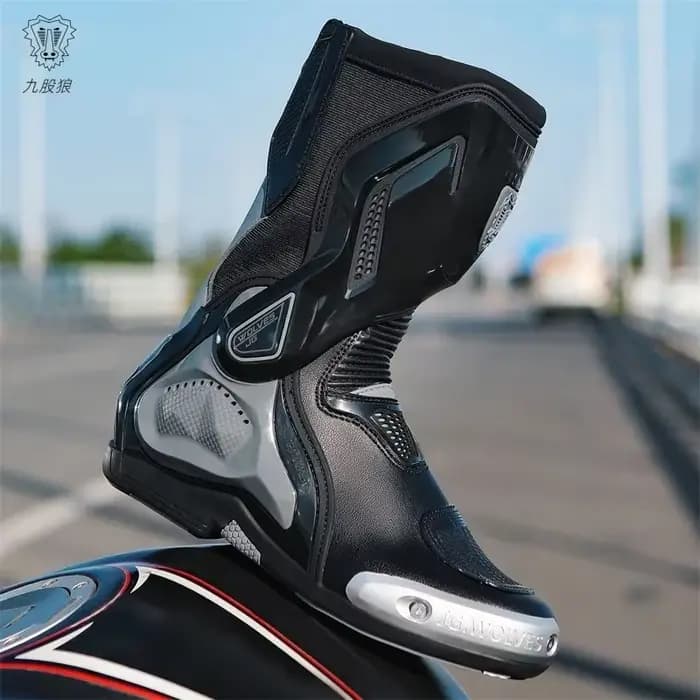 Bottes de moto de course tout-terrain