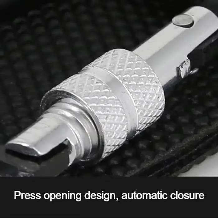 Crochet de suspension pour moto avec serrure
