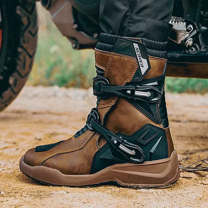 Bottes De Motocross imperméables Botas De Moto Anti-chute