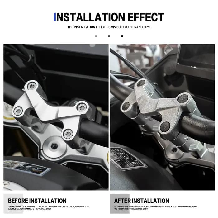 Pour VOGE DS800X 800DSX 800Rally moto 800 RALLY guidon Riser support poignée pince