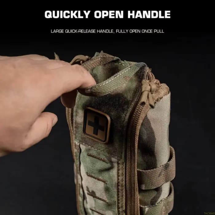 Poudres MOLLE IFAK, kit de premiers soins