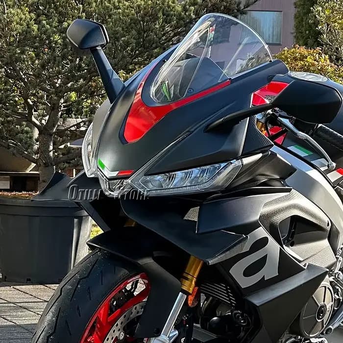 Kit d'ailes aérodynamiques, accessoires de moto, déflecteur d'air 3 couleurs, carénage avant pour Aprilia RS660 RS 660 rs660