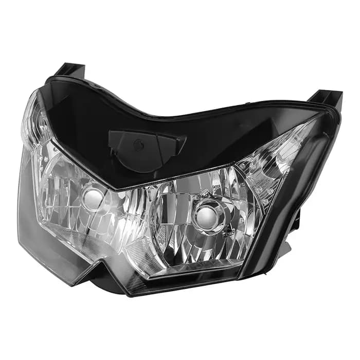 Ensemble de phares de moto transparents pour Kawasaki Z1000 2007-2009 Z750 2007-2010