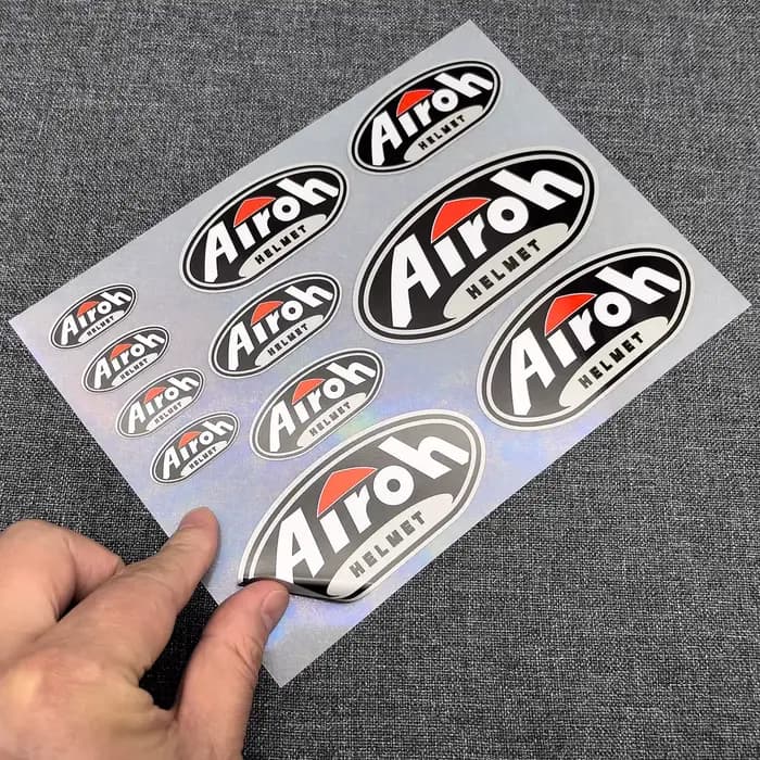 11 autocollants pour casque AIROH