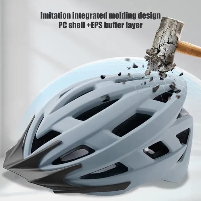 Casque de vélo respirant unisexe