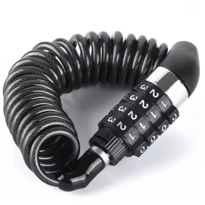 Antivol portable rétractable à câble pour casque