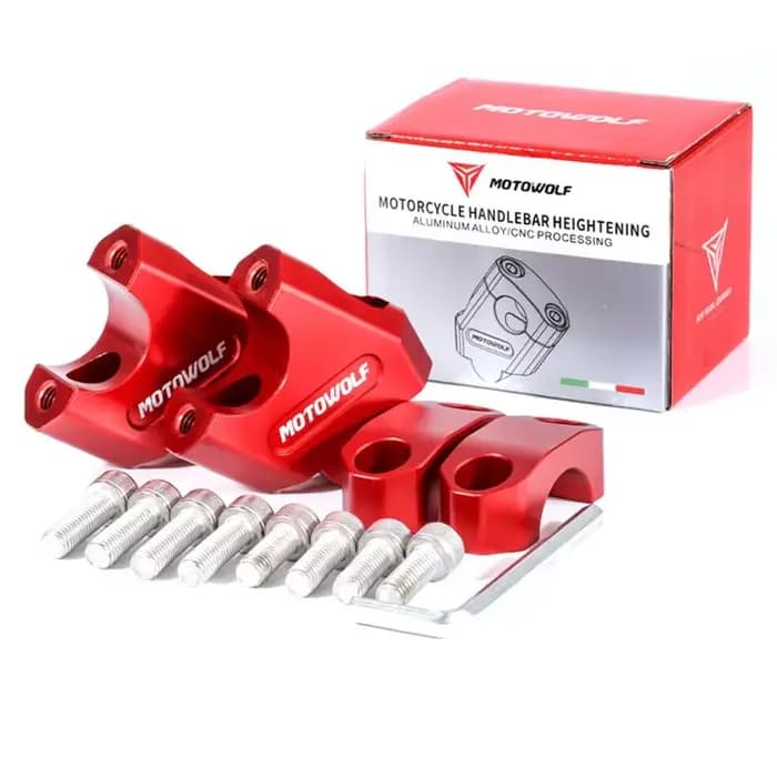 Rehausseurs de guidon moto 22mm 28mm