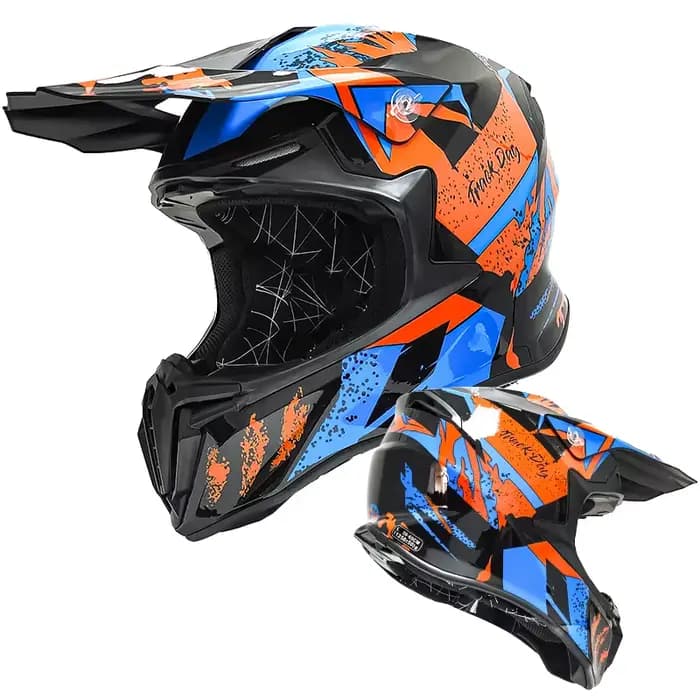 Casque De Motocross intégral hors route casques transversales ATV