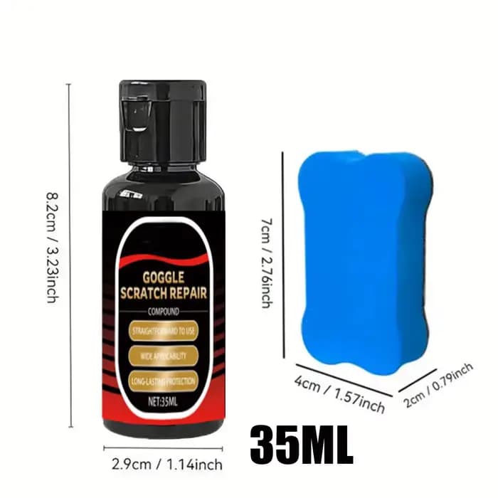 Crème réparatrice de rayures pour moto 35ml