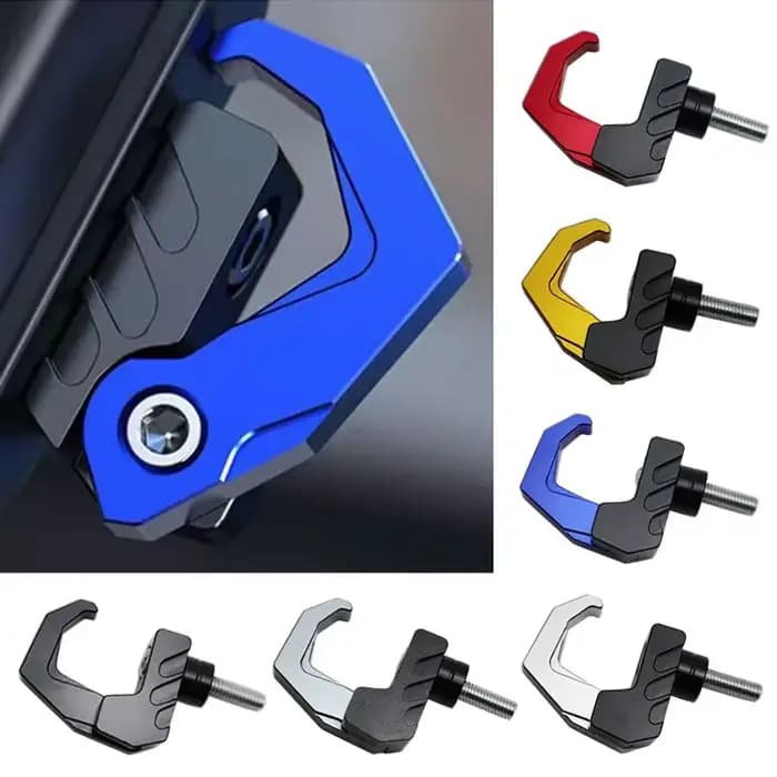 Porte-casque de moto CNC en aluminium