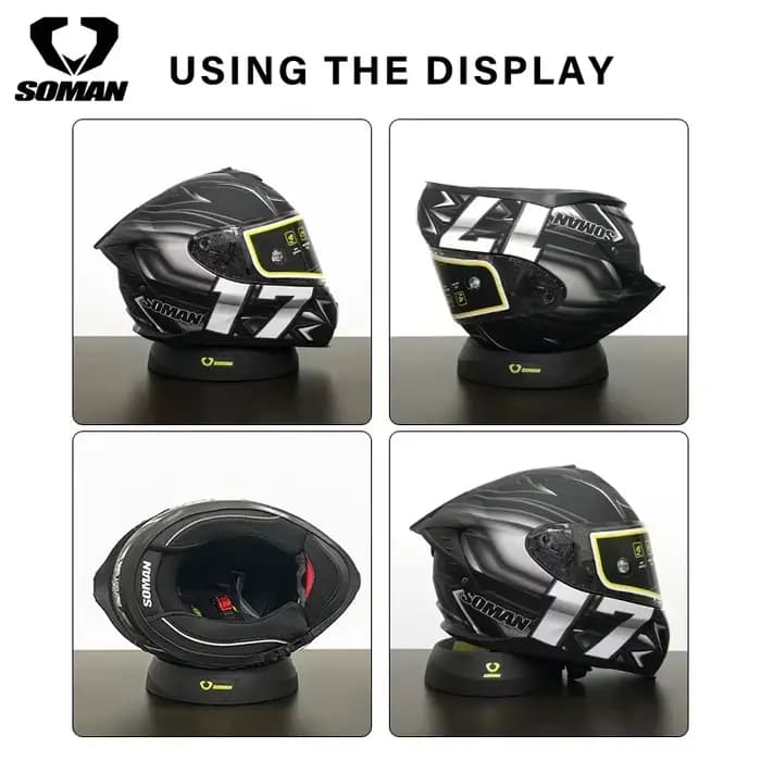 Supports de casque de moto