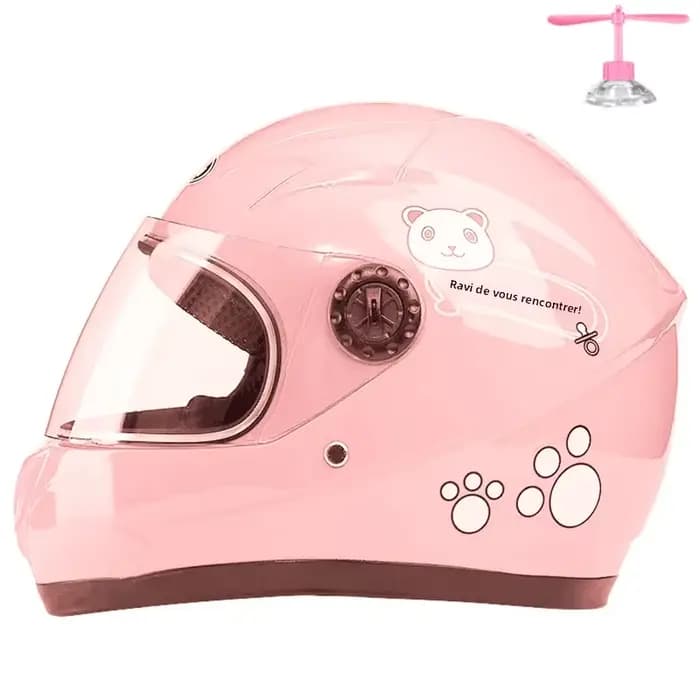 Casque de moto pour enfants de 3 à 9 ans