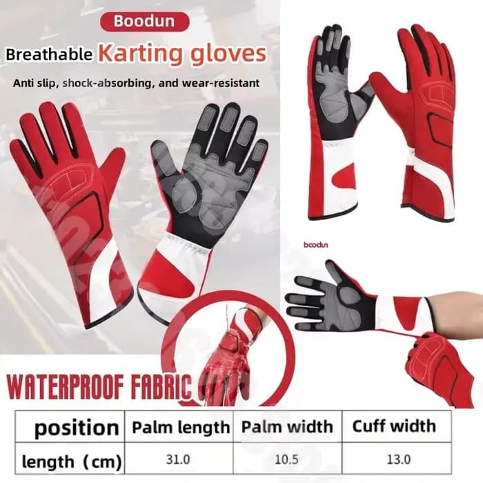 Gants de Kart en plein air