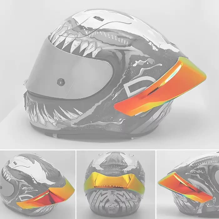 Becquet de casque de moto de qualité course