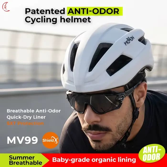 Casque de vélo de route MOON MTB SXT-X Protection Léger Casque de vélo de montagne pour hommes femmes Ventilation réglable Sport de plein air